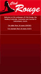 Mobile Screenshot of club-rouge.ch